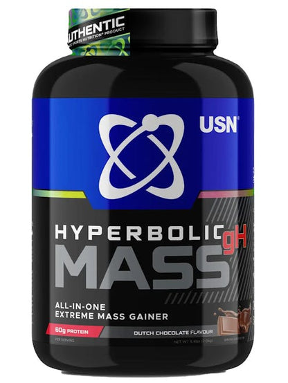 USN Hyperbolic Mass 2kg | Mass Gainer | High Calorie Protein Shake