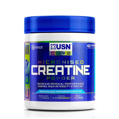 USN Micronised Creatine Monohydrate 200g | Unflavoured