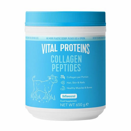Vital Proteins Collagen Peptides Powder 650g | Unflavoured | Skin, Hair & Nails