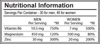 Extreme Labs ZM8 - 90 capsules Zinc & magnesium Testosterone & Sleep Aid