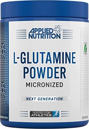 Applied Nutrition L-Glutamine Powder 500g - Premium glutamine from Ultimate Fitness 4u - Just $24.99! Shop now at Ultimate Fitness 4u