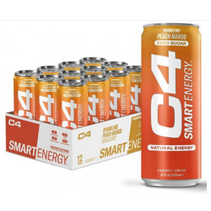 Cellucor C4 Smart Energy 12x330ml - Premium Energy Drink from Ultimate Fitness 4u - Just $19.95! Shop now at Ultimate Fitness 4u