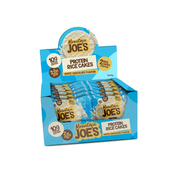 Mountain Joe's Rice Cake 12x64g - Premium protein bars from Ultimate Fitness 4u - Just $25.99! Shop now at Ultimate Fitness 4u