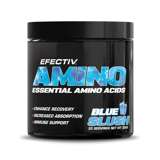 Efectiv Nutrition Amino 300g - best before end of 06/2023 - Premium EAA from Ultimate Fitness 4u - Just $14.99! Shop now at Ultimate Fitness 4u