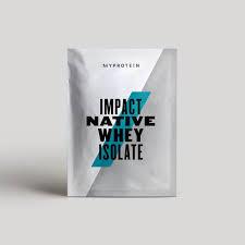MyProtein Impact Native Whey Isolate 2.5kg Best before 09/2023