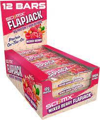 SCI-MX Protein Flapjack 12 x 80g Best before 05/11/2023