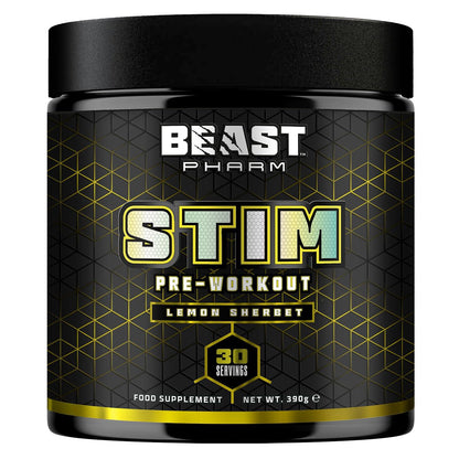 Beast Pharm Stim Pre Workout 390g