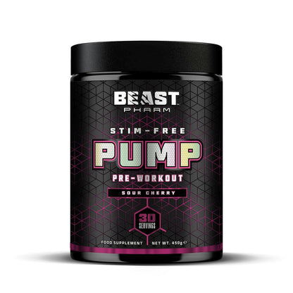 Beast Pharm Stim Free Pump Pre Workout 30 Servings