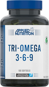 Applied Nutrition Tri-Omega 3-6-9 - 100 soft gels
