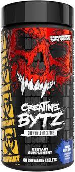 Mutant Creatine Bytz Chewable Creatine Tablets - 80 Count