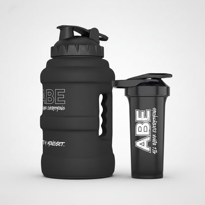 Applied Nutrition ABE 2.5L matt black jug and ABE 700ml shaker combo deal