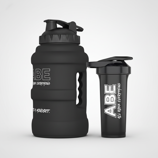 Applied Nutrition ABE 2.5L matt black jug and ABE 700ml shaker combo deal
