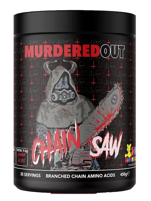 Murdered Out Chain Saw BCAA 30 Servings