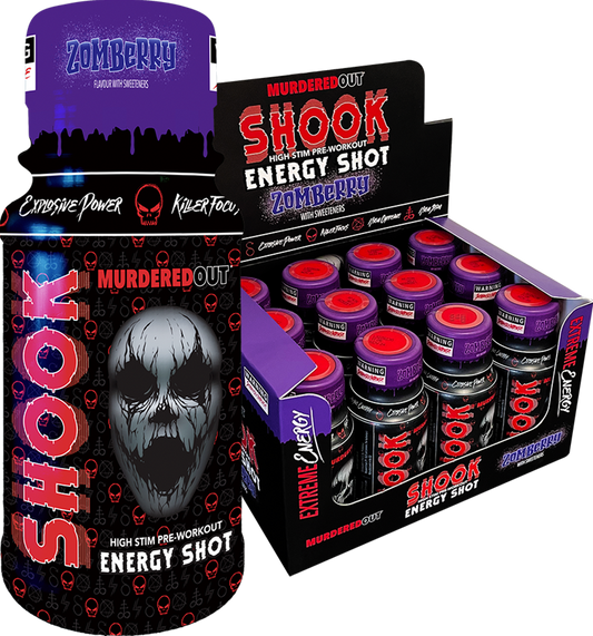 Murdered Out Shook Energy Shots x12