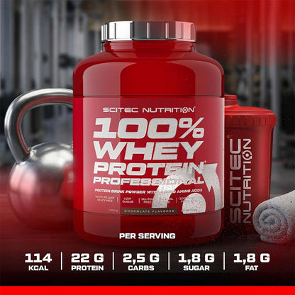 Scitec Nutrition 100% Whey Professional 1816g | 22g Protein | 13 Flavours