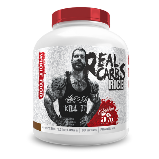 5% Nutrition - Rich Piana Real Carbs Rice, 2220 g, Cocoa Heaven - Premium Health and Beauty from 5% Nutrition - Rich Piana - Just $36.49! Shop now at Ultimate Fitness 4u