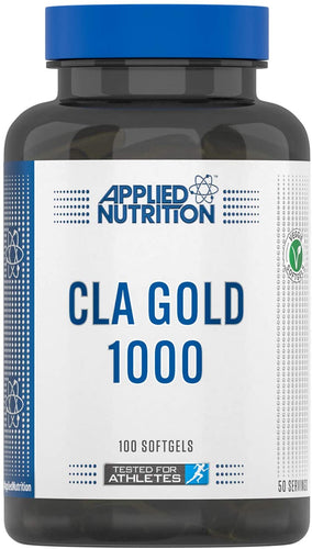 Applied Nutrition CLA Gold 1000mg - 100 Soft Gels - Premium Protein Shakes & Bodybuilding from Applied Nutrition - Just $8.95! Shop now at Ultimate Fitness 4u