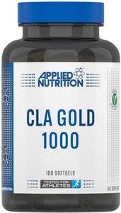 Applied Nutrition CLA Gold 1000mg - 100 Soft Gels - Premium Protein Shakes & Bodybuilding from Applied Nutrition - Just $8.95! Shop now at Ultimate Fitness 4u