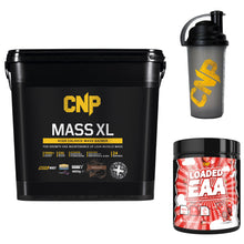 CNP Mass XL 4.8kg + CNP Shaker & EAA Loaded 100g - Premium weight gainer from Health Supplements UK - Just $39.99! Shop now at Ultimate Fitness 4u