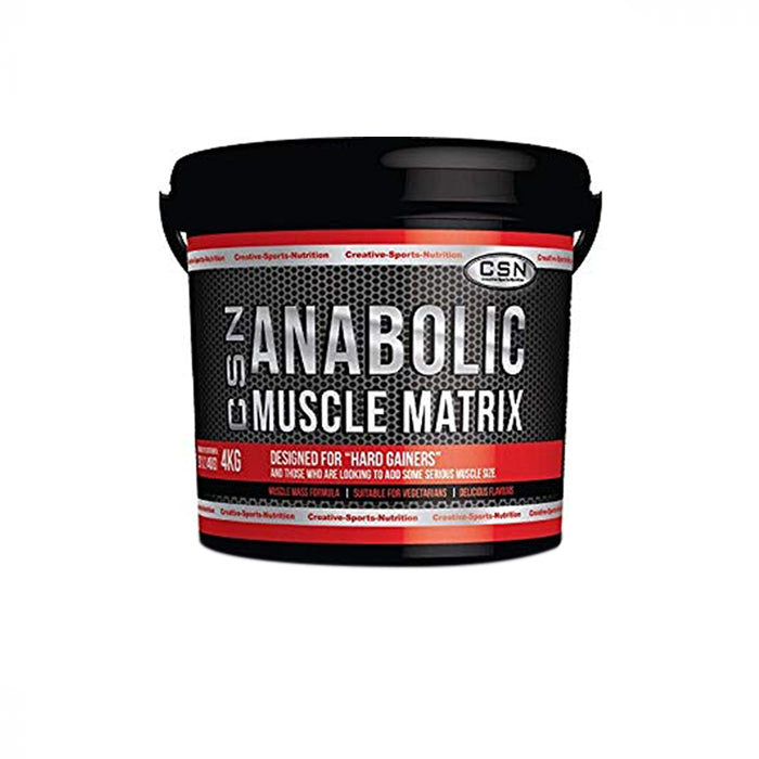 CSN Anabolic Muscle Matrix 4kg - Premium weight gainer from Health Supplements UK - Just $39.99! Shop now at Ultimate Fitness 4u