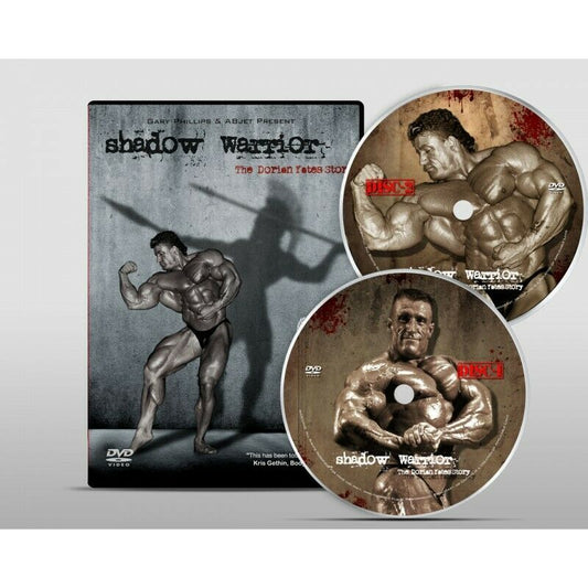 Shadow Warrior 'The Dorian Yates Story' DVD (2 Disk Collectors Edition) - Premium DVD from Health Supplements UK - Just $19.96! Shop now at Ultimate Fitness 4u