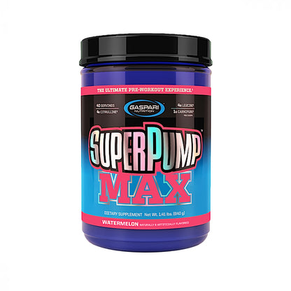 Gaspari SuperPump Max 640g - 40 Servings - Premium Pre Workout from Health Supplements Online - Just $34.99! Shop now at Ultimate Fitness 4u