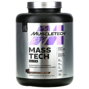 MuscleTech Mass-Tech Elite 3180g - Premium weight gainer from Health Supplements UK - Just $49.99! Shop now at Ultimate Fitness 4u