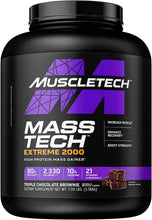 MuscleTech Mass-Tech Extreme 2000 - Size 2720g - Premium weight gainer from Health Supplements UK - Just $44.99! Shop now at Ultimate Fitness 4u