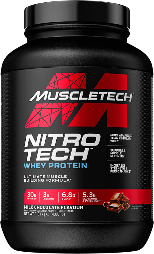 MuscleTech Nitro Tech 907g - Premium Protein from Health Supplements UK - Just $34.99! Shop now at Ultimate Fitness 4u