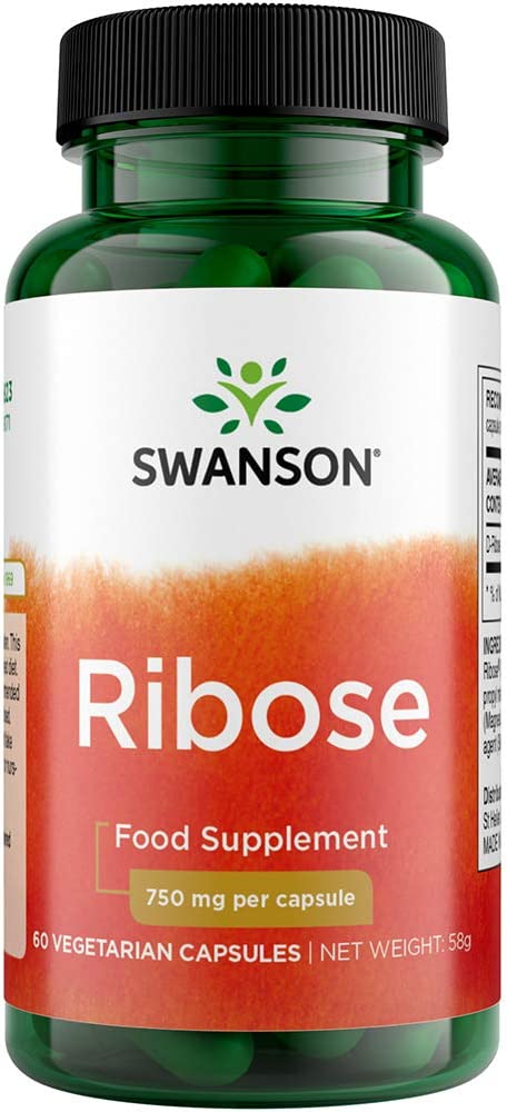 Swanson Ribose 750mg capsules - Premium vitamins from Health Supplements UK - Just $14.99! Shop now at Ultimate Fitness 4u