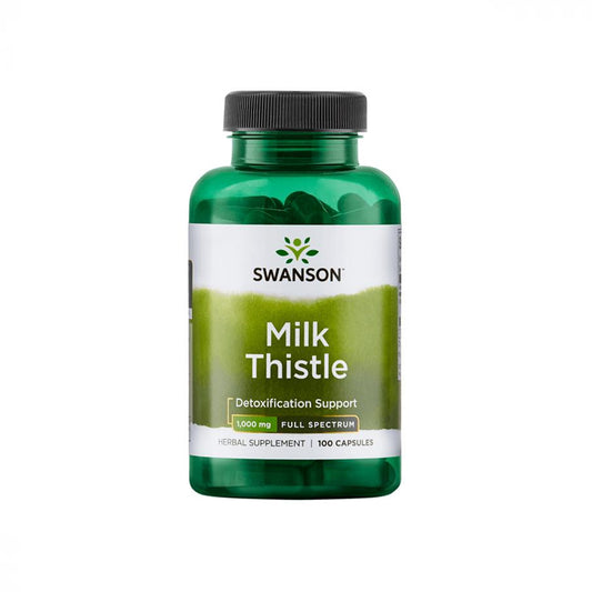 Swanson Milk Thistle 500mg - Premium cycle support from Health Supplements UK - Just $9.99! Shop now at Ultimate Fitness 4u