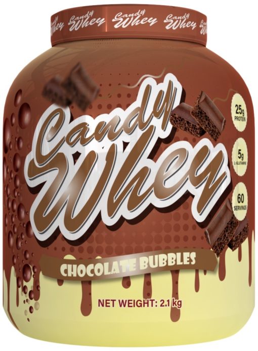 Candy Whey 2.1kg - Premium Protein from Health Supplements UK - Just $34.99! Shop now at Ultimate Fitness 4u