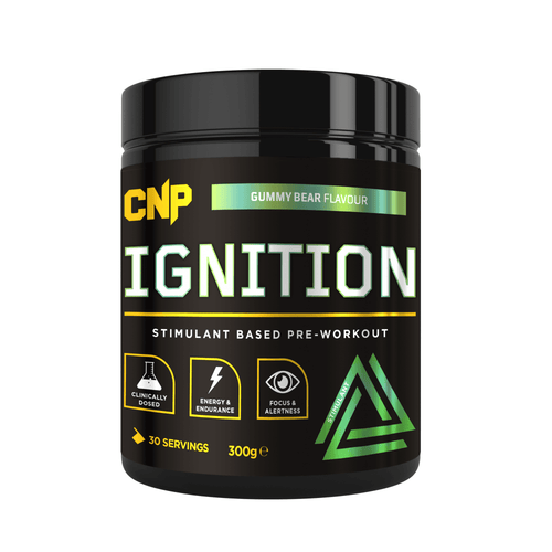 CNP Ignition Pre Workout 300g - SAVE £10.00 - Premium Pre Workout from Health Supplements UK - Just $14.99! Shop now at Ultimate Fitness 4u