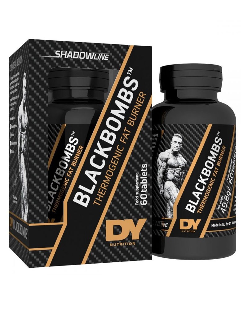 DY NUTRITION BLACK BOMBS FAT BURNER 60 CAPS - Premium Diet & Weight Loss from DY NUTRITION - Just $19.99! Shop now at Ultimate Fitness 4u