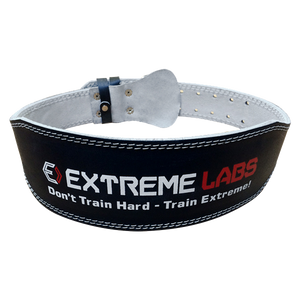 Extreme Labs Leather Weight Lifting Belt - Premium accessories from Health Supplements UK - Just $14.99! Shop now at Ultimate Fitness 4u