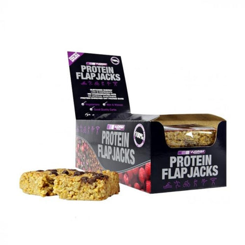 Vyomax Protein Flapjacks - Premium Protein Bar from Health Supplements UK - Just $9.99! Shop now at Ultimate Fitness 4u