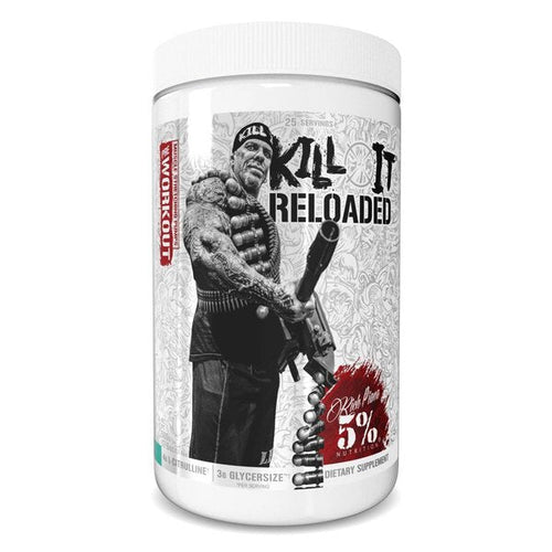 5% Nutrition  Kill It Reloaded  - Legendary - Premium Pre Workout from Health Supplements UK - Just $29.99! Shop now at Ultimate Fitness 4u