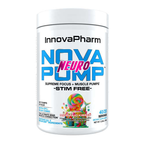 Innovapharm Nova Pump - Premium Pre Workout from Health Supplements UK - Just $38.99! Shop now at Ultimate Fitness 4u