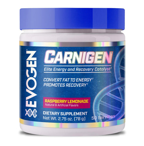 Evogen Nutrition Carnigen Plus Caffeine 50 servings - Premium Diet & Weight Loss from Health Supplements UK - Just $32.99! Shop now at Ultimate Fitness 4u