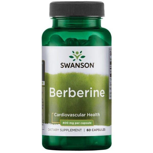 Swanson Berberine - 400mg - 60 caps - Premium vitamins from Health Supplements UK - Just $14.99! Shop now at Ultimate Fitness 4u