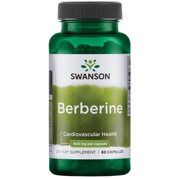 Swanson Berberine - 400mg - 60 caps - Premium vitamins from Health Supplements UK - Just $14.99! Shop now at Ultimate Fitness 4u