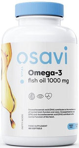 Osavi Omega-3 Fish Oil, 1000mg (Lemon) - 120 softgels - Premium Health Supplement from Health Supplements UK - Just $9.99! Shop now at Ultimate Fitness 4u