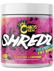 Chaos Crew Shredz 252g - Premium Pre Workout from Health Supplements UK - Just $29.99! Shop now at Ultimate Fitness 4u