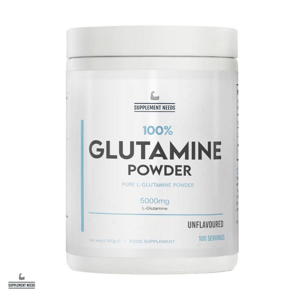 Supplement Needs 100% Glutamine - 500G - Premium glutamine from Health Supplements UK - Just $19.99! Shop now at Ultimate Fitness 4u