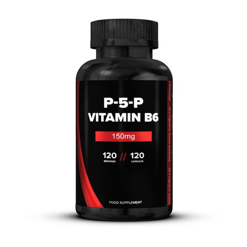Strom Sports P-5-P Vitamin B6 | 120 caps - Premium vitamins from Health Supplements UK - Just $29.95! Shop now at Ultimate Fitness 4u
