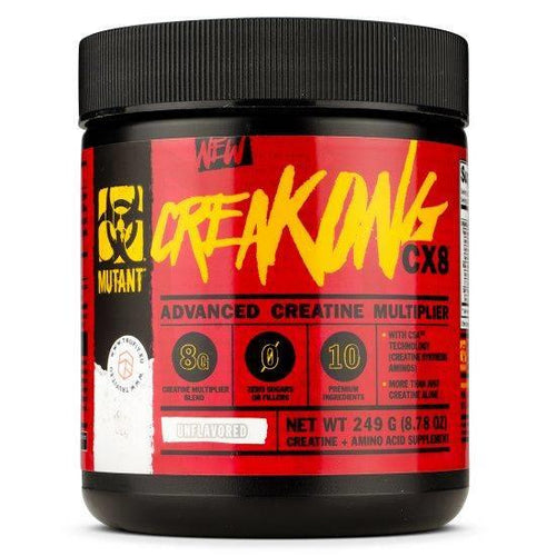 MUTANT CREAKONG CX8 249g - Premium Creatine from Health Supplements UK - Just $29.99! Shop now at Ultimate Fitness 4u