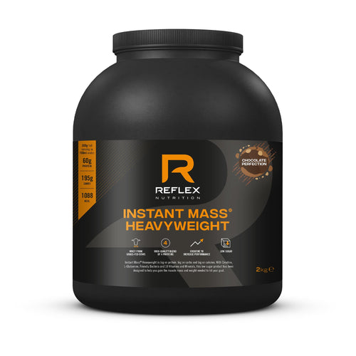 Reflex Nutrition Instant Mass Heavyweight 2kg - Premium weight gainer from Health Supplements UK - Just $24.99! Shop now at Ultimate Fitness 4u