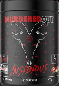 Murdered Out Insidious 463g - Premium Pre Workout from Health Supplements UK - Just $34.99! Shop now at Ultimate Fitness 4u