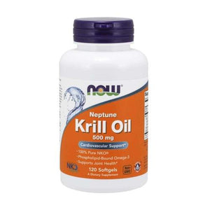 NOW Foods Neptune Krill Oil - 500mg - 60 Softgels - Premium Health Supplement from Health Supplements UK - Just $24.99! Shop now at Ultimate Fitness 4u