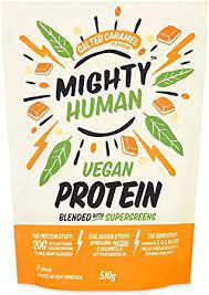Mighty Human - Vegan Protein - 510g - Premium vegan from Health Supplements UK - Just $19.99! Shop now at Ultimate Fitness 4u